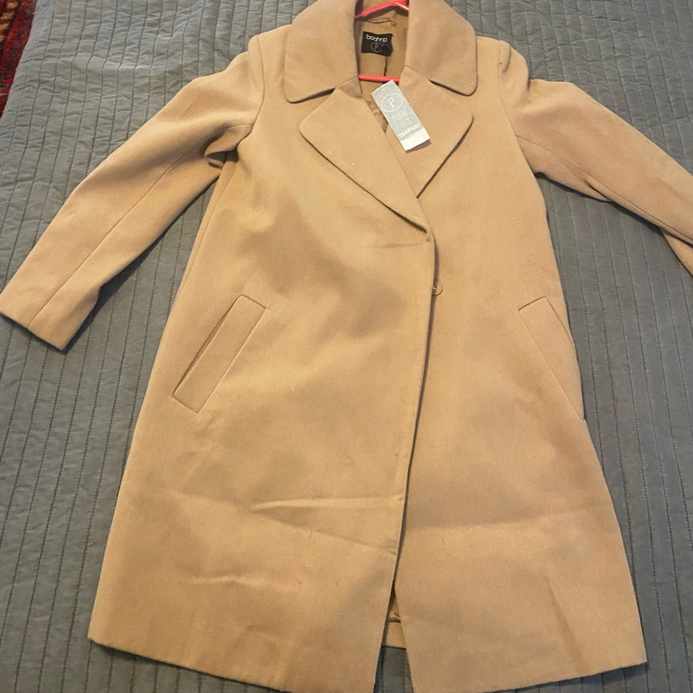boohoo coat